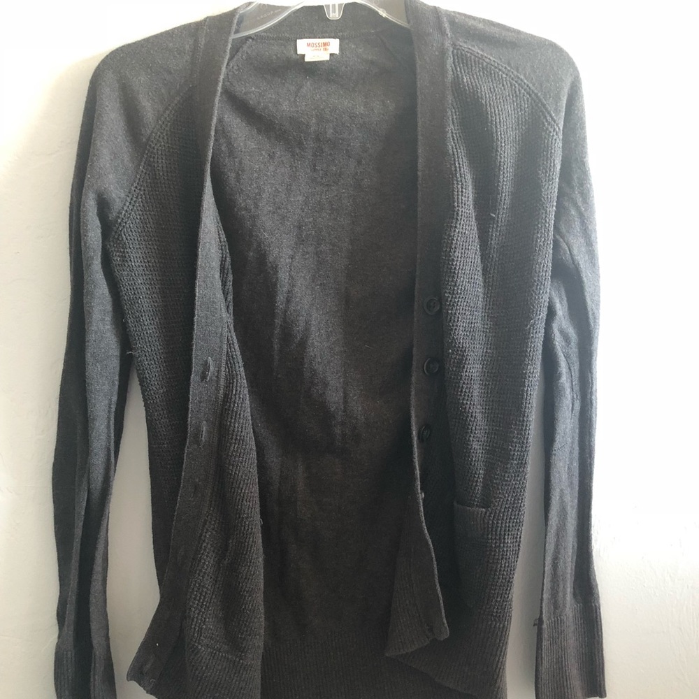 Gray Cardigan